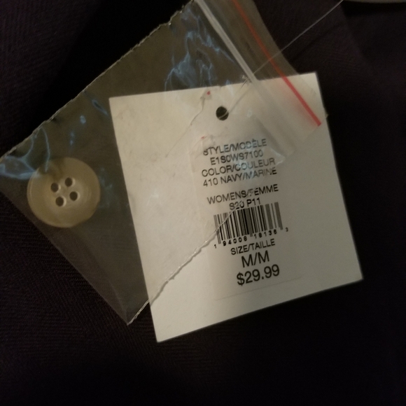 Brand New Navy Core Life Button Down Shirt - Picture 3 of 3